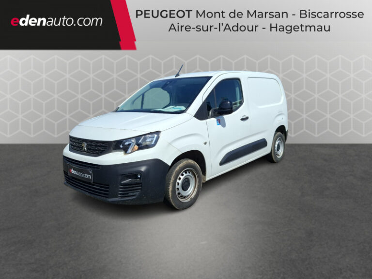 Peugeot Partner FGN FOURGON STANDARD 650 KG BLUEHDI 100 S&S BVM5 ASPHALT - Image 01 (July 7, 2026)