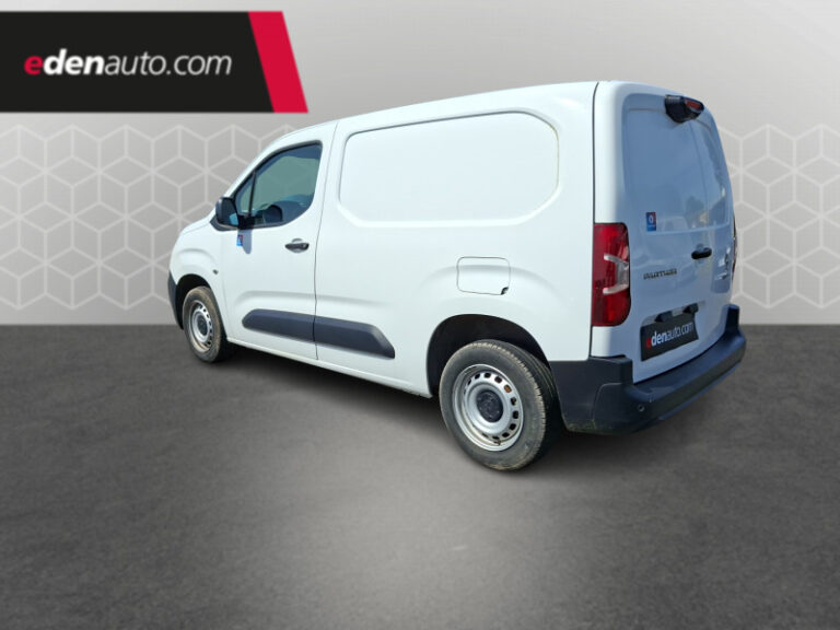 Peugeot Partner FGN FOURGON STANDARD 650 KG BLUEHDI 100 S&S BVM5 ASPHALT - Image 03 (July 7, 2026)