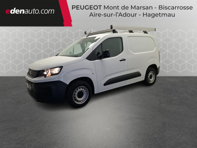 Peugeot Partner FGN FOURGON STANDARD 650 KG BLUEHDI 100 S&S BVM6 ASPHALT - Image 01 (July 7, 2026)