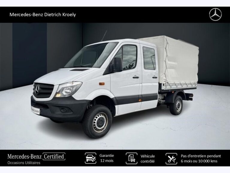 Mercedes Sprinter 316 CDI 4×4 Plateau baché / 6 places BVM - Image 01 (July 7, 2026)