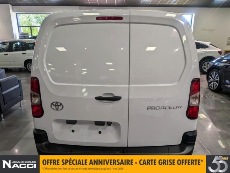 Toyota Proace City FOURGON LONG 1.5L 130 D-4D BVA START - Image 04 (July 7, 2026)