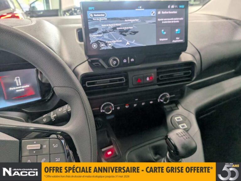 Citroën Berlingo VAN M DIESEL 100 CH MANUELLE - Image 13 (July 7, 2026)