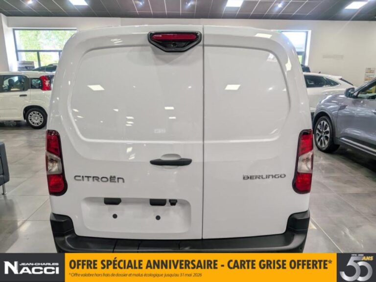 Citroën Berlingo VAN M DIESEL 100 CH MANUELLE - Image 04 (July 7, 2026)