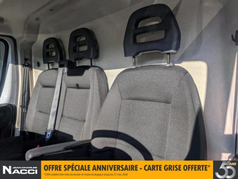 Fiat Ducato FOURGON TOLE 3.0 M H2 H3-POWER 120 CH PACK - Image 11 (July 7, 2026)