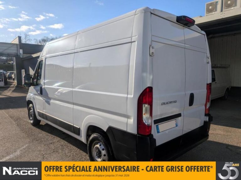 Fiat Ducato FOURGON TOLE 3.0 M H2 H3-POWER 120 CH PACK - Image 03 (July 7, 2026)