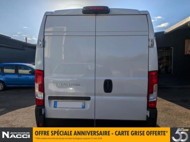 Fiat Ducato FOURGON TOLE 3.0 M H2 H3-POWER 120 CH PACK - Image 04 (July 7, 2026)
