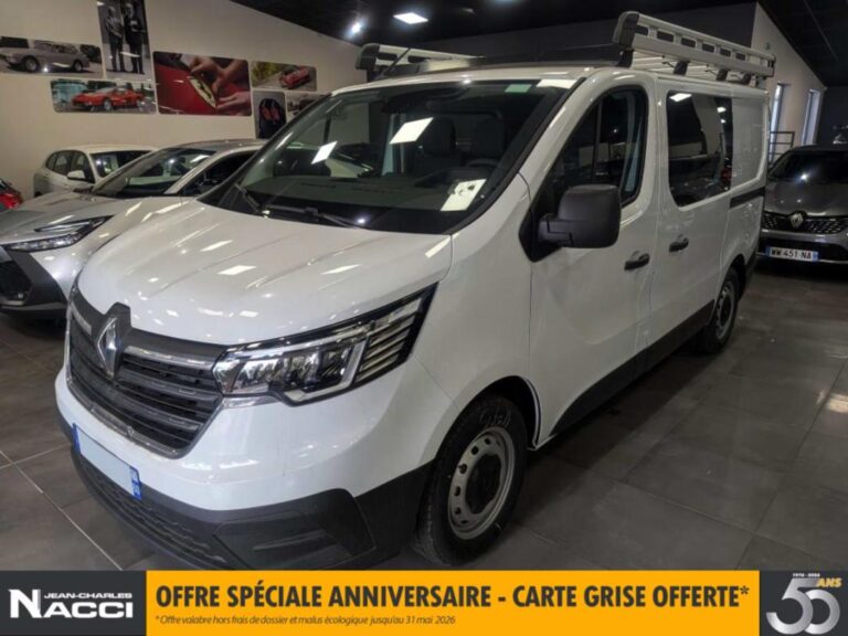 Renault Trafic CABINE APPROFONDIE CA 3000 KG BLUE DCI 130 CONFORT - Image 01 (July 7, 2026)