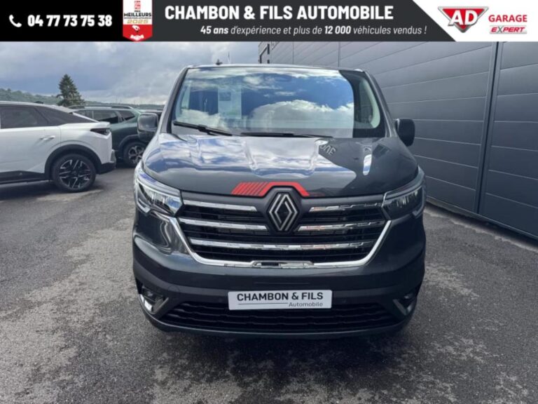 Renault Trafic CABINE APPROFONDIE CA BLUE DCI 170 3T AUTO RED EDITION prix HT 35825 - Image 02 (July 7, 2026)