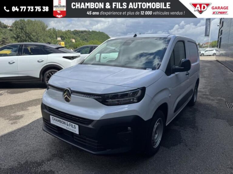 Citroën Berlingo VAN M DIESEL 100 CH MANUELLE + Pack Premium connect + Caméra - Image 04 (July 7, 2026)
