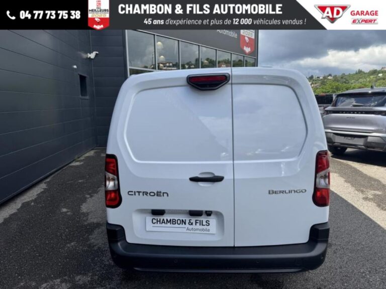 Citroën Berlingo VAN M DIESEL 100 CH MANUELLE + Pack Premium connect + Caméra - Image 06 (July 7, 2026)