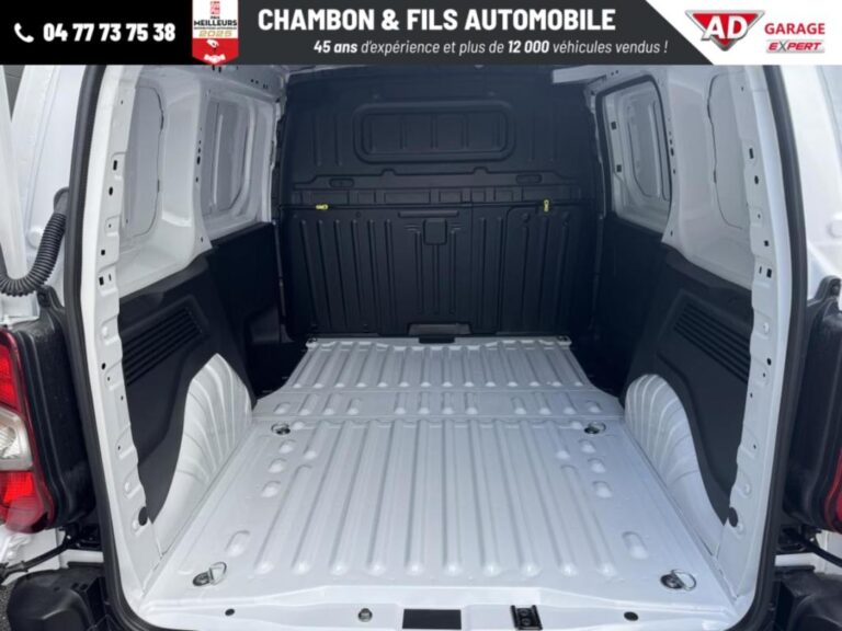 Citroën Berlingo VAN M DIESEL 100 CH MANUELLE + Pack Premium connect + Caméra - Image 07 (July 7, 2026)