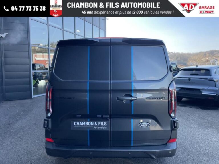 Ford Transit Custom FOURGON 320 2.0 ECOBLUE 170 CH BVA8 SPORT Prix:36658 HT - Image 09 (July 7, 2026)