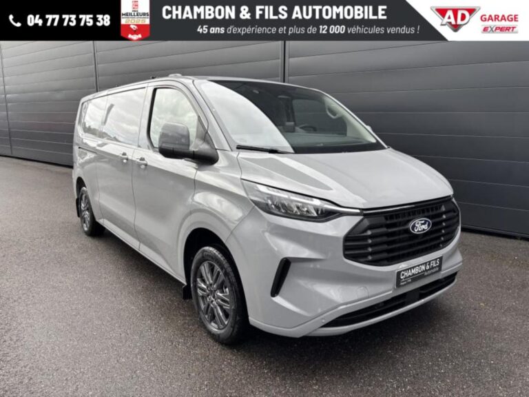Ford Transit Custom FOURGON 320 2.0 ECOBLUE 170 CH BVA8 LIMITED Prix: 36658 HT - Image 01 (July 7, 2026)