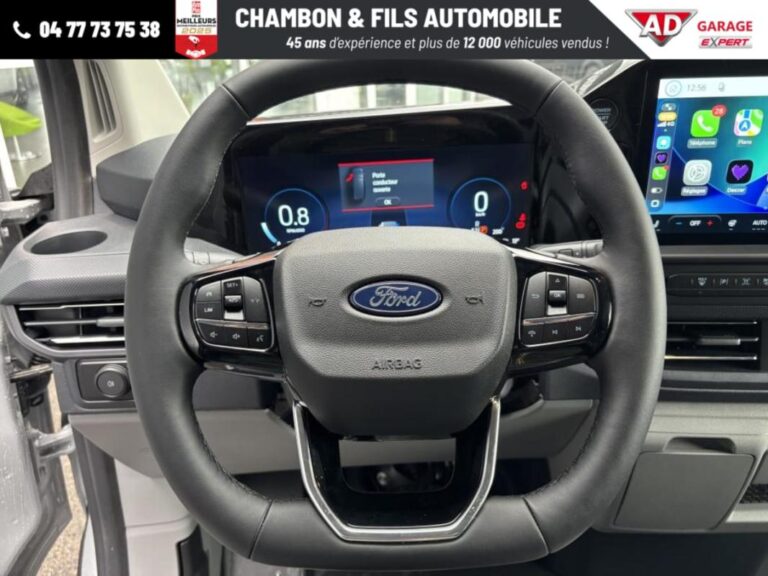 Ford Transit Custom FOURGON 320 2.0 ECOBLUE 170 CH BVA8 LIMITED Prix: 36658 HT - Image 10 (July 7, 2026)