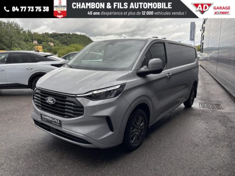 Ford Transit Custom FOURGON 320 2.0 ECOBLUE 170 CH BVA8 LIMITED Prix: 36658 HT - Image 03 (July 7, 2026)