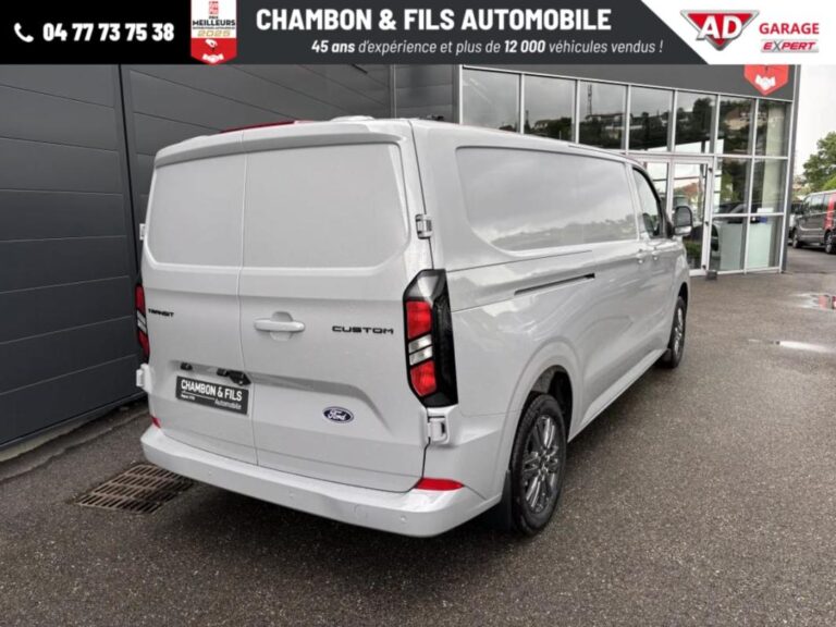 Ford Transit Custom FOURGON 320 2.0 ECOBLUE 170 CH BVA8 LIMITED Prix: 36658 HT - Image 06 (July 7, 2026)