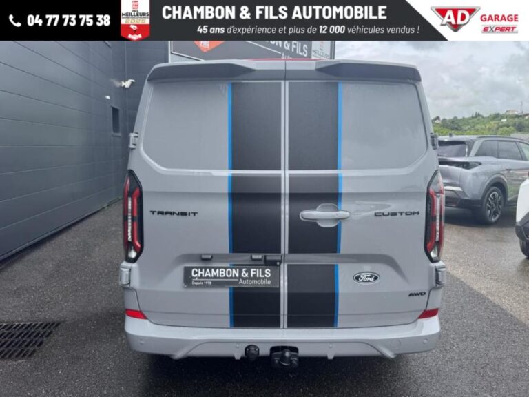 Ford Transit Custom FOURGON 320 2.0 ECOBLUE 170 CH BVA8 4X4 SPORT Prix: 42908 HT - Image 05 (July 7, 2026)