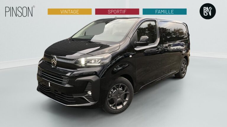 Citroën Jumpy M 2.0 BLUEHDI 180 S EAT8 DOUBLE CABINE 5 PLACES - Image 02 (July 7, 2026)