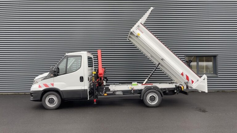 Iveco Daily 35s14h 3750 2.3 136ch benne alu jpm + grue pk 2900 - Image 11 (July 7, 2026)