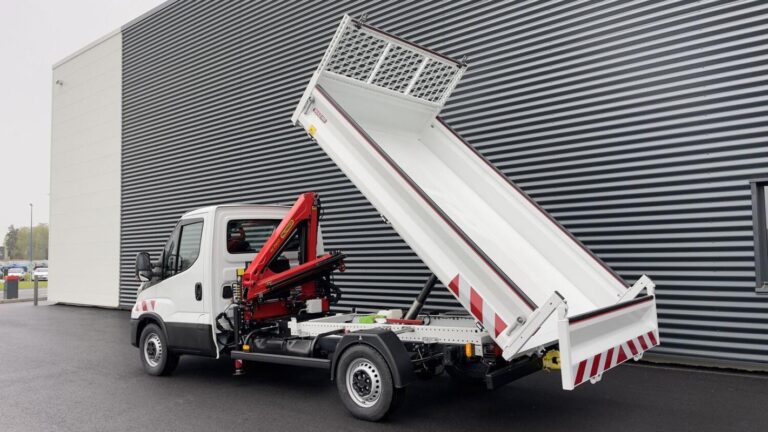 Iveco Daily 35s14h 3750 2.3 136ch benne alu jpm + grue pk 2900 - Image 12 (July 7, 2026)