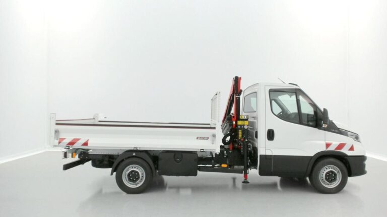 Iveco Daily 35s14h 3750 2.3 136ch benne alu jpm + grue pk 2900 - Image 17 (July 7, 2026)