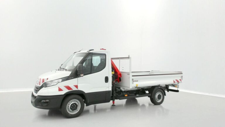 Iveco Daily 35s14h 3750 2.3 136ch benne alu jpm + grue pk 2900 - Image 18 (July 7, 2026)