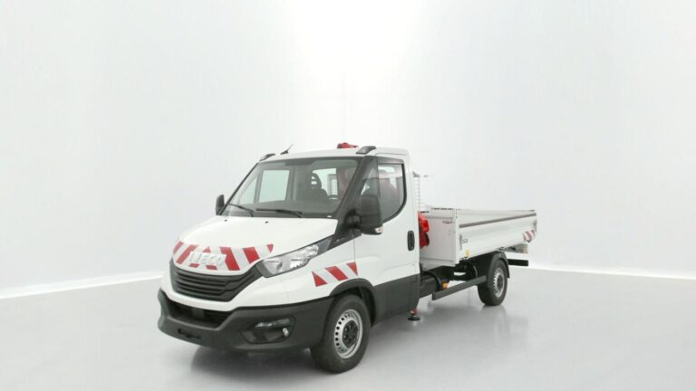 Iveco Daily 35s14h 3750 2.3 136ch benne alu jpm + grue pk 2900 - Image 03 (July 7, 2026)