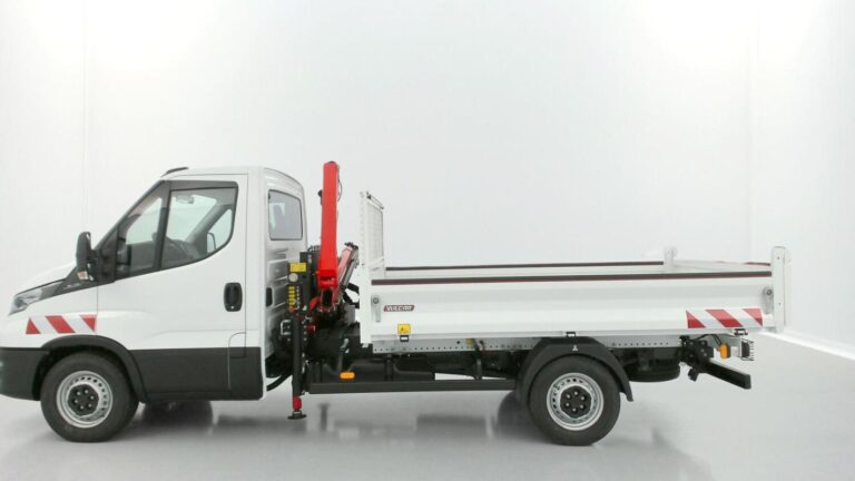 Iveco Daily 35s14h 3750 2.3 136ch benne alu jpm + grue pk 2900 - Image 04 (July 7, 2026)