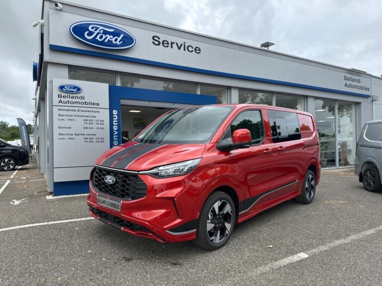 Ford Transit Custom CABINE APPROFONDIE CA 320 2.0 ECOBLUE 170 CH BVA8 SPORT - Image 01 (July 7, 2026)