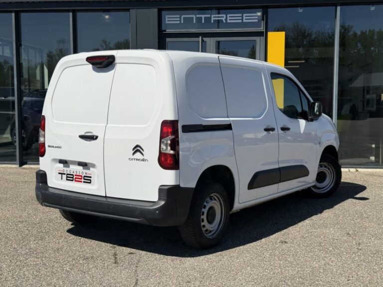 Citroën Berlingo III M 1000kg BlueHDi 100 S&S BVM Driver / 1ère main TVA récupérable Apple CarPlay - Image 03 (July 7, 2026)