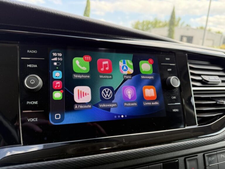 Volkswagen Transporter VI 2.0 TDi 150 Edition / 5 places 2ème main TVA Apple CarPlay sans fil - Image 13 (July 7, 2026)