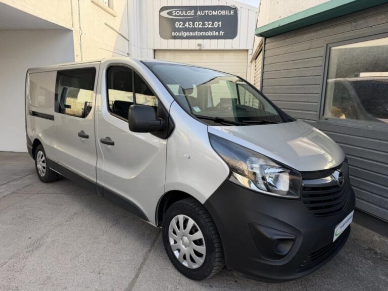 Opel Vivaro Cabine Approfondie II TRAFIC 1.6 CDTI 125 « 15400 ht «  - Image 01 (July 7, 2026)
