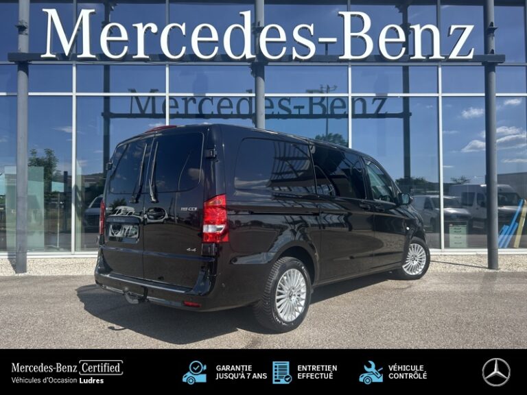 Mercedes Vito Fourgon 119 CDI 4×4 Mixto Long 5 places Portes Elec 47900H - Image 02 (July 7, 2026)