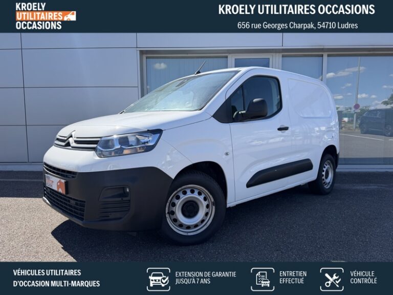 Citroën Berlingo 1.5L 100ch Driver M 1000Kg 12490HT - Image 01 (July 7, 2026)