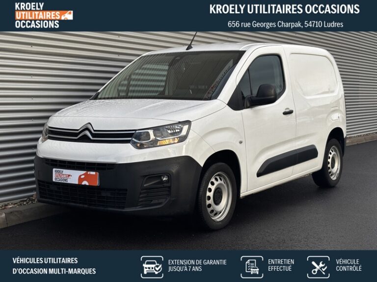Citroën Berlingo 1.5L 130 ch EAT8 Driver M 1000KG 11990HT - Image 01 (July 7, 2026)