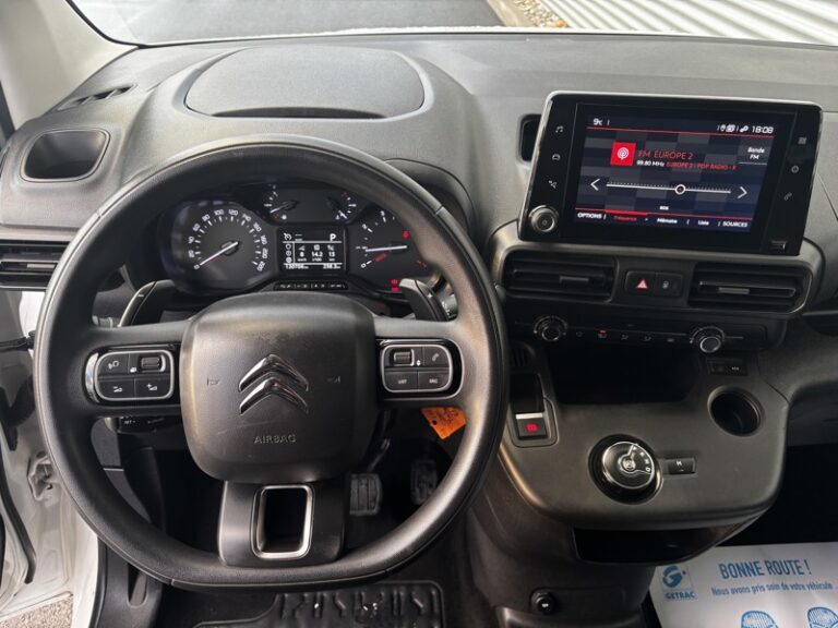 Citroën Berlingo 1.5L 130 ch EAT8 Driver M 1000KG 11990HT - Image 11 (July 7, 2026)