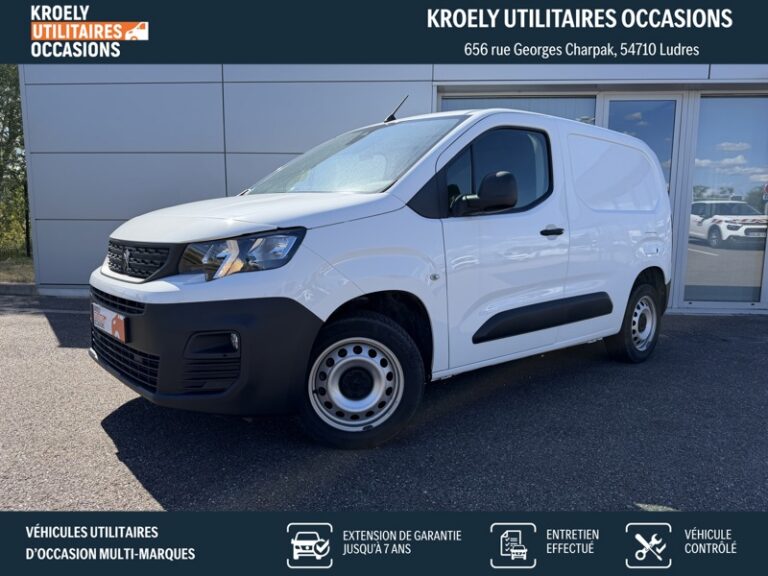 Peugeot Partner 1.5l 100ch Asphalt 1000KG 11900HT - Image 01 (July 7, 2026)
