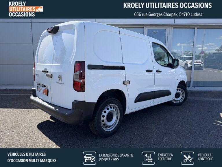 Peugeot Partner 1.5l 100ch Asphalt 1000KG 11900HT - Image 02 (July 7, 2026)