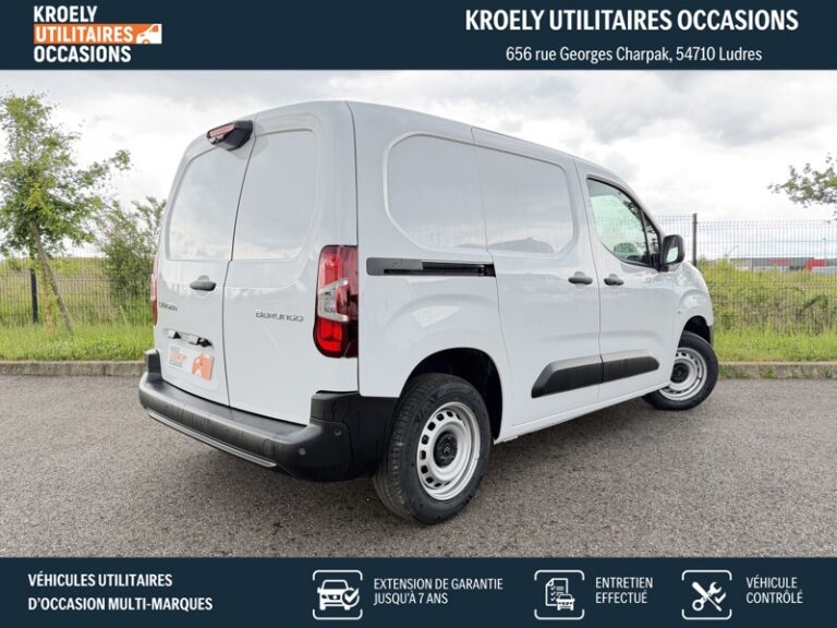 Citroën Berlingo 1.5L 100ch Pack Premium Connect M 650kg Garantie C - Image 02 (July 7, 2026)