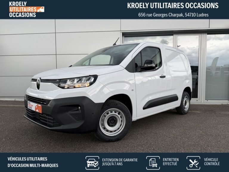 Citroën Berlingo 1.5L 100ch Pack Premium Connect M 650kg Garantie C - Image 01 (July 7, 2026)