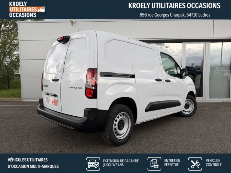 Citroën Berlingo 1.5L 100ch Pack Premium Connect M 650kg Garantie C - Image 02 (July 7, 2026)