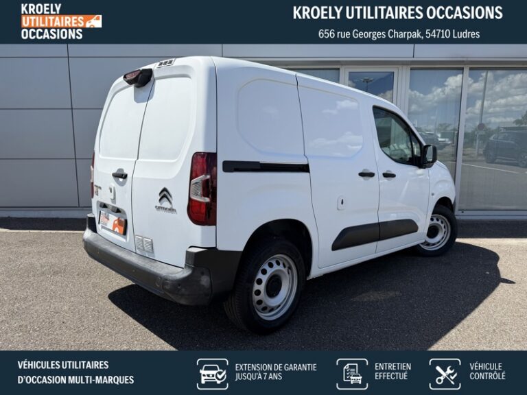 Citroën Berlingo 1.5L 100ch Driver M 1000Kg 12900€ HT - Image 02 (July 7, 2026)