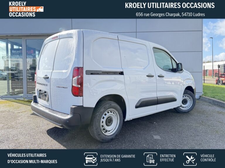 Peugeot Partner En Stock NEUF 1.5l 100CV 3 places Carplay 16990HT - Image 02 (July 7, 2026)