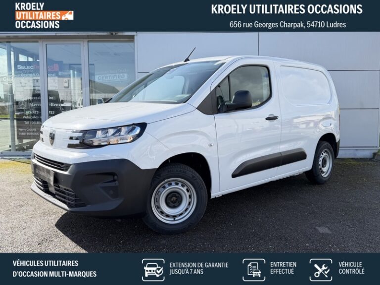 Peugeot Partner En Stock NEUF 1.5l 100CV 3 places Carplay 16990HT - Image 01 (July 7, 2026)