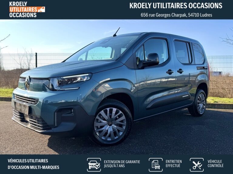Citroën Berlingo Utilitaire 5 Places TVA Récup 1.5L 130ch EAT8 Premium Connect 24900HT - Image 01 (July 7, 2026)