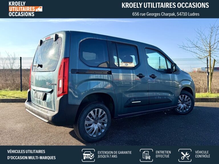 Citroën Berlingo Utilitaire 5 Places TVA Récup 1.5L 130ch EAT8 Premium Connect 24900HT - Image 02 (July 7, 2026)