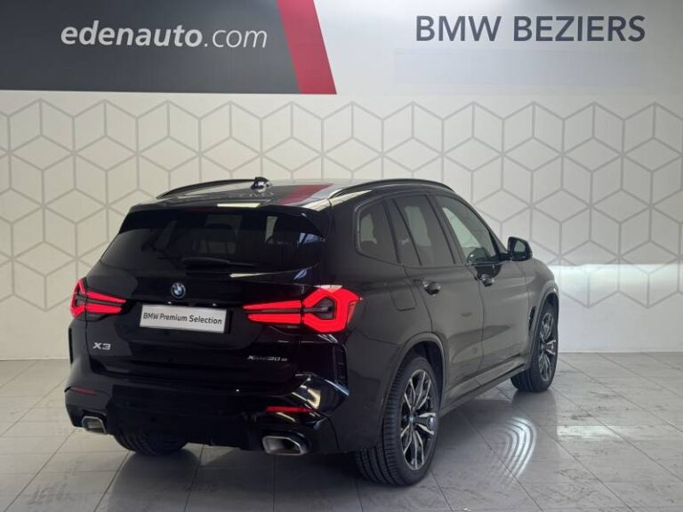 BMW X3 xDrive 30e 292ch BVA8 M Sport - Image 04 (July 7, 2026)