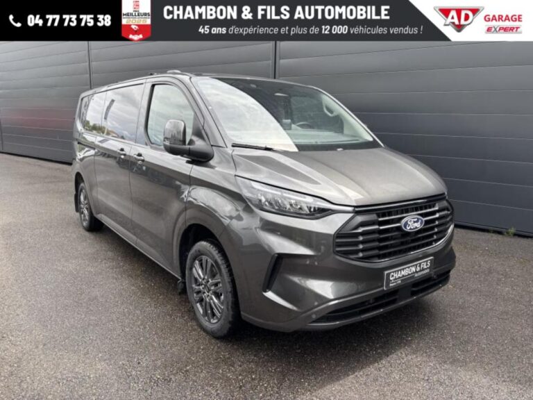 Ford Transit Custom FOURGON 320 2.0 ECOBLUE 170 CH BVA8 LIMITED Prix: 36658 HT - Image 01 (July 7, 2026)