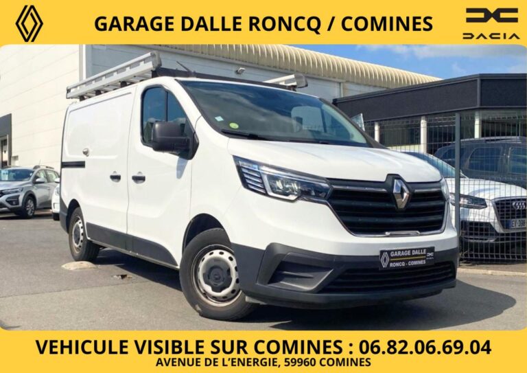 Renault Trafic CONFORT 2.0 DCI 130CV 2T8 17.000HT – BLUETOOTH/GALERIE/CLIM/KIT BOIS - Image 01 (July 7, 2026)