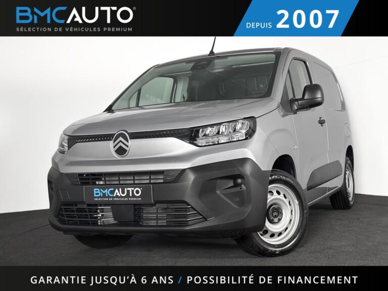Citroën Berlingo 3 PLACES BLUEHDI 130CH -32% NEUF EAT8 S&S CARPLAY REGUL DAB FULL LED CABINE EXTENSO - Image 01 (July 7, 2026)